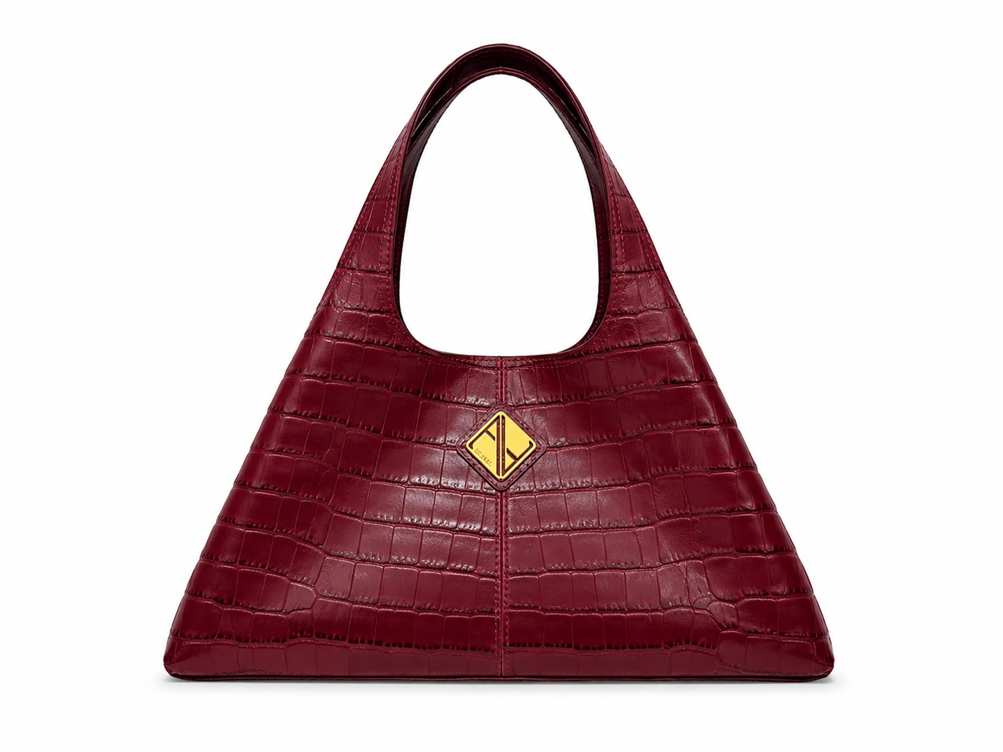 Sando Medium Tote (Red Croco)