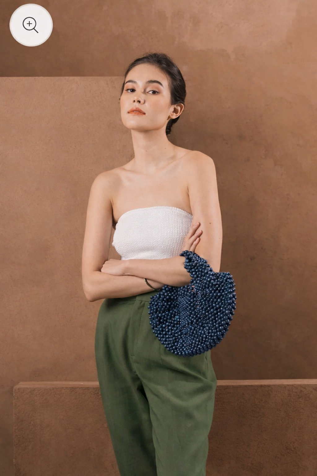 Lagrima Medium in Navy
