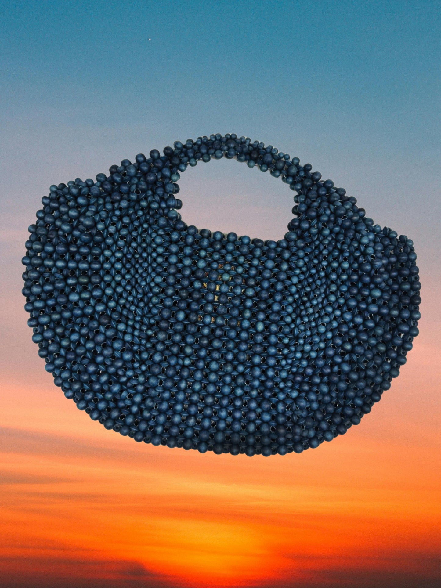 Lagrima Large in Cobalt Blue
