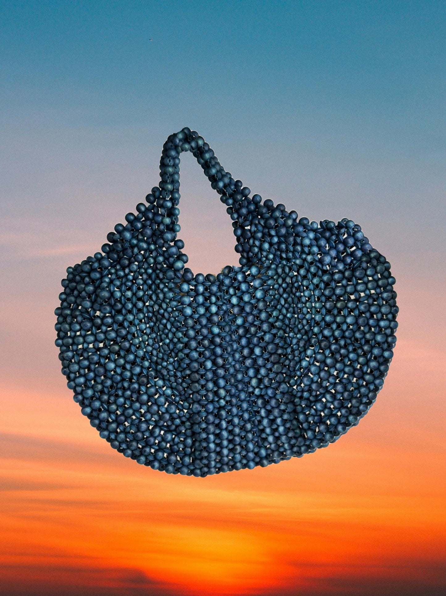 Lagrima Large in Cobalt Blue