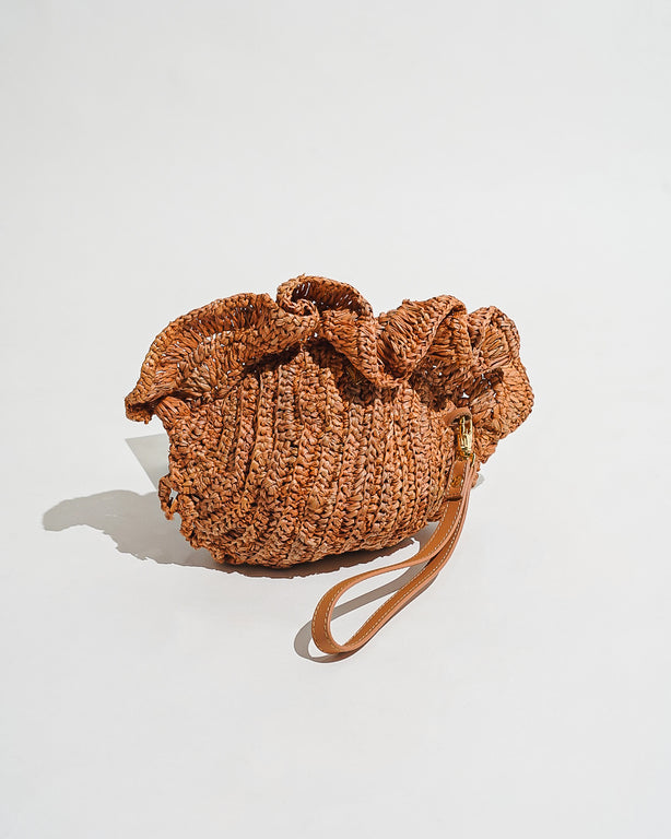 Concha Mini Shoulderbag in Rust