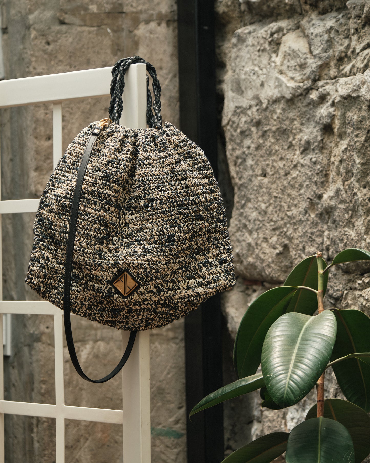 The Tess Tote in B&W