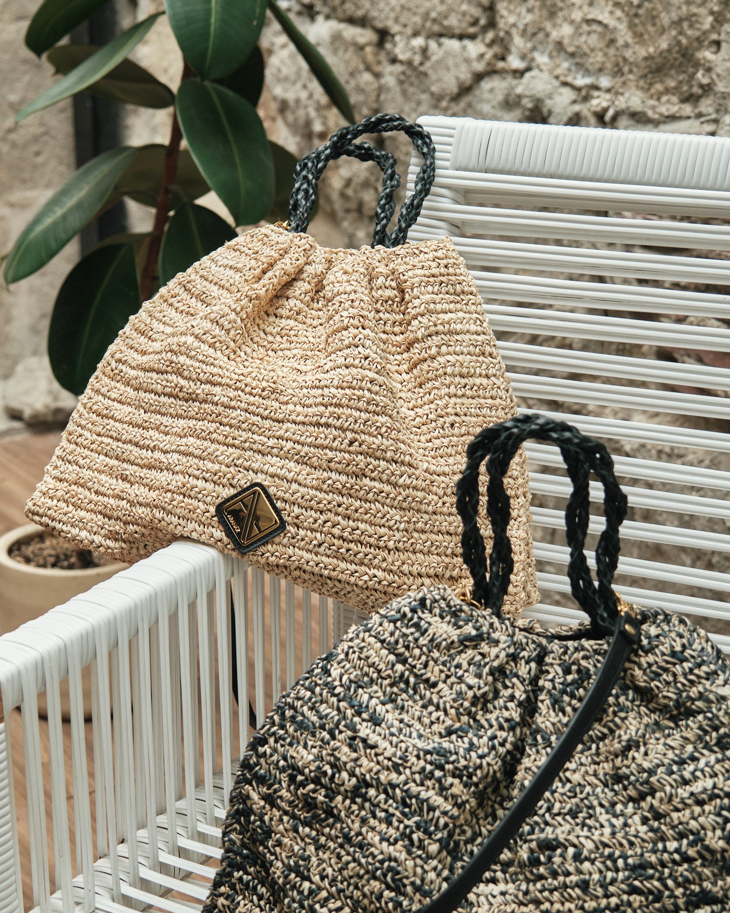 The Tess Tote in B&W