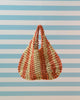 Luha Stripes in Red and Cream