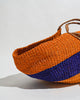 Pita Tote in Orange and Blue