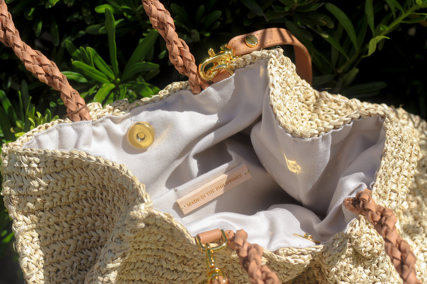 The Tess Tote in Natural