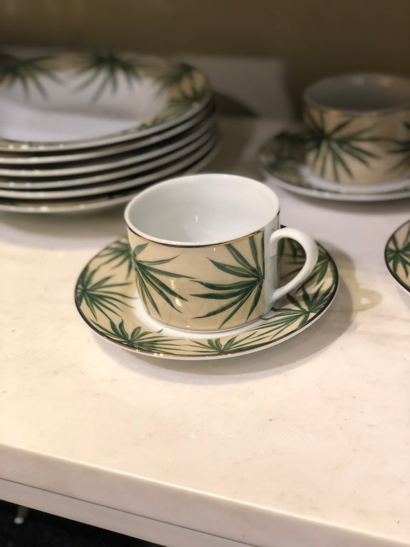 Solihiya Anahaw Cup and Saucer