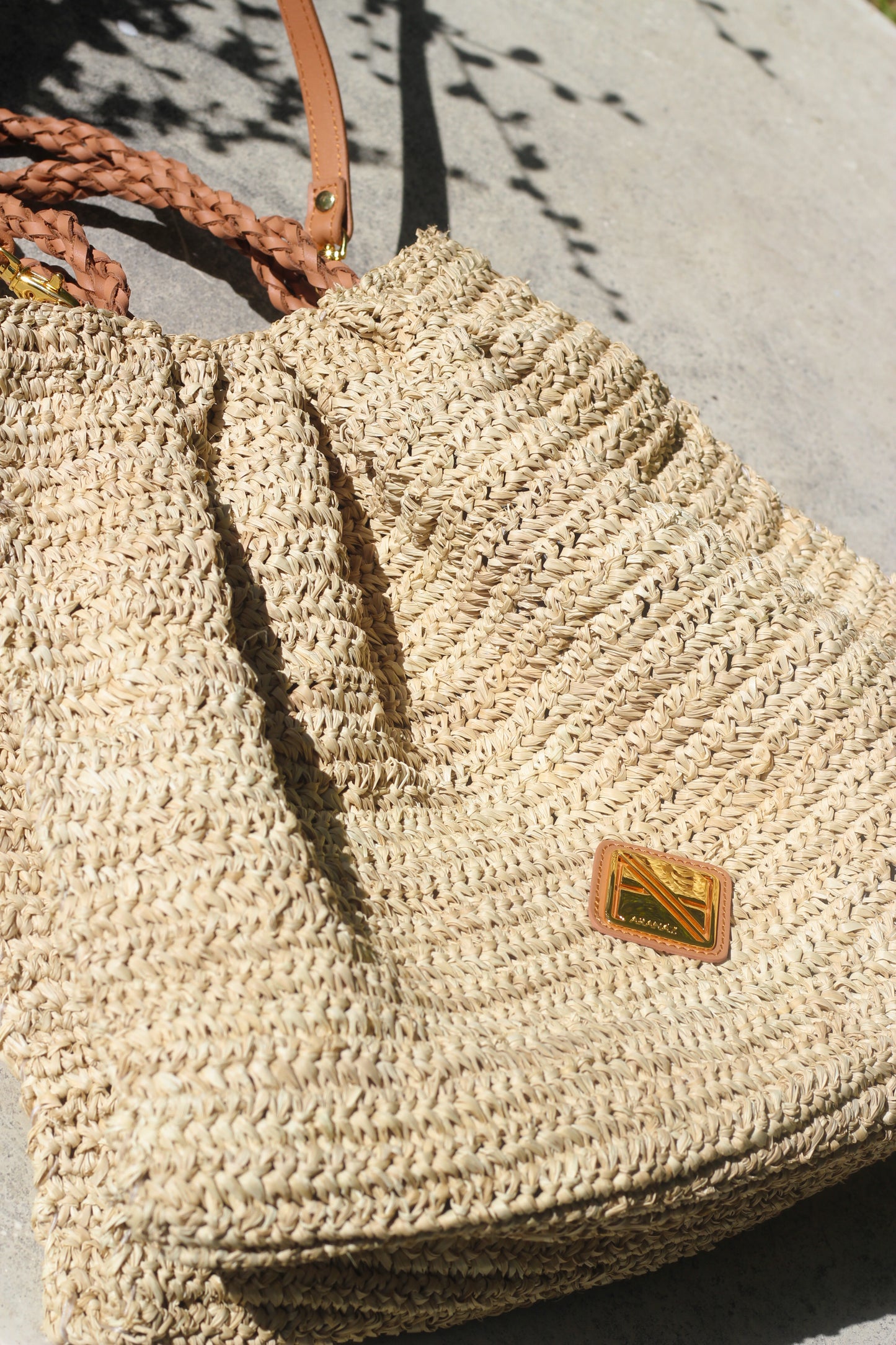 The Tess Tote in Natural