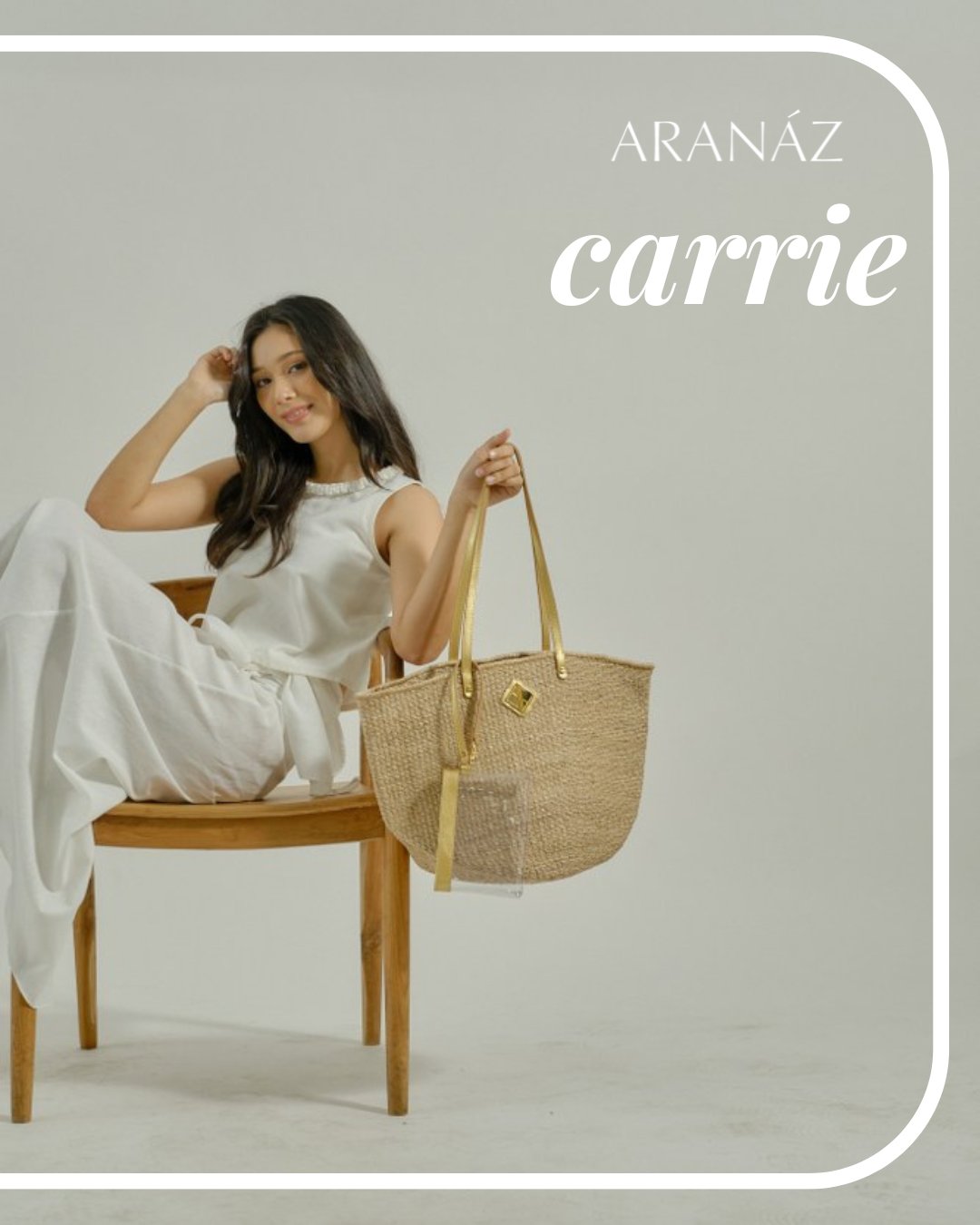 ARANAZ | Rhea Beaded Mini Bucket | sparklemonde.com