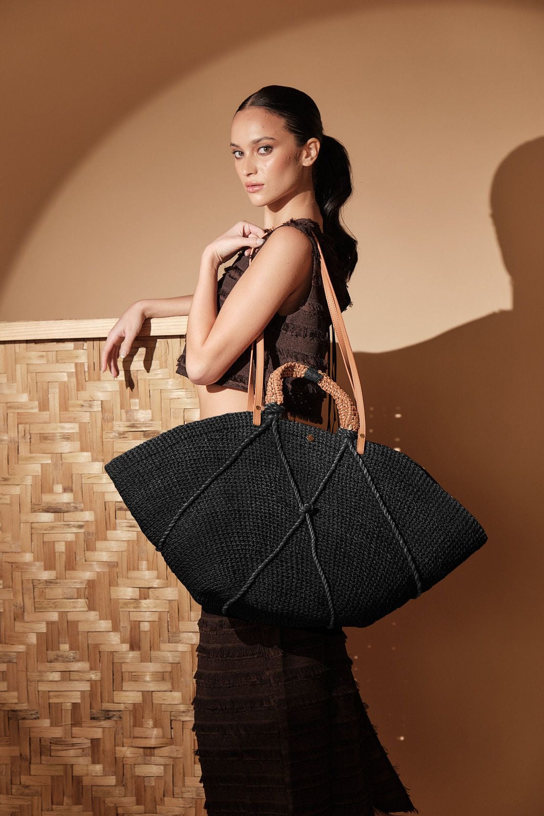 Corda Tote Large in Black