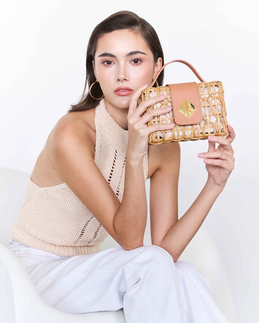 Chloe Slim Mini Handbag (Tan)