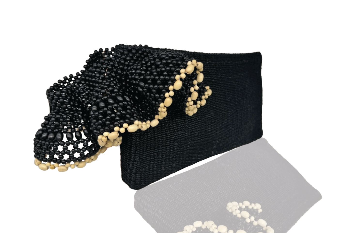 Arruga Clutch (Black with B&W)