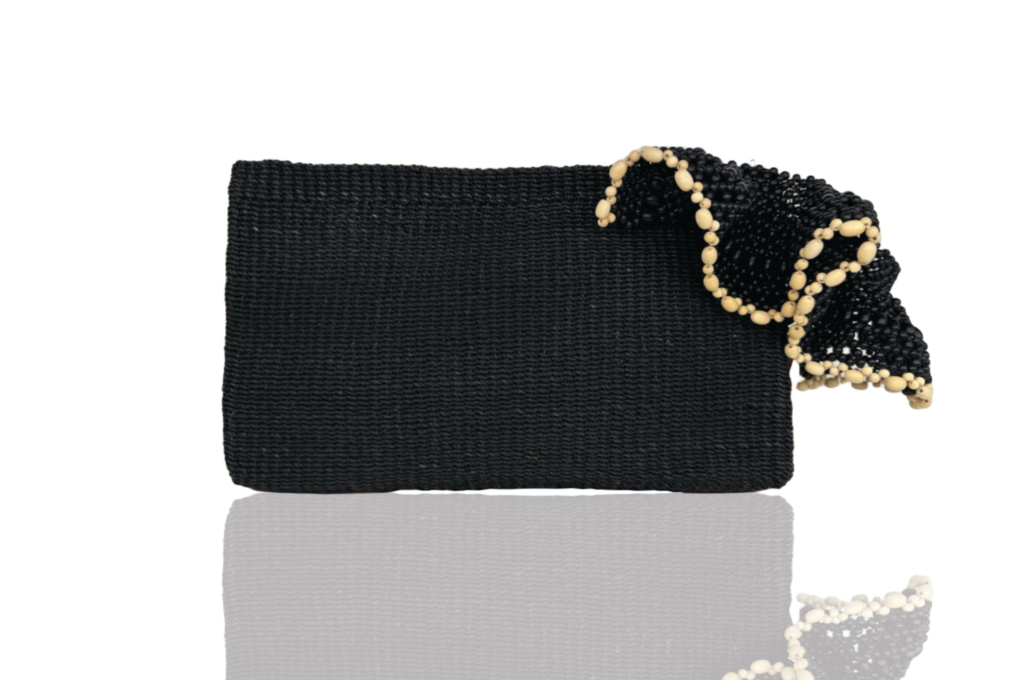 Arruga Clutch (Black with B&W)