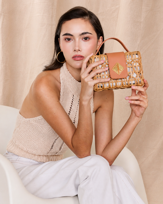 Chloe Slim Mini Handbag (Tan)