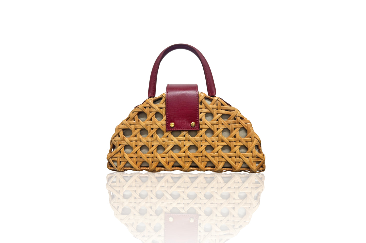 Charlie Halfmoon in Natural with Red Leather