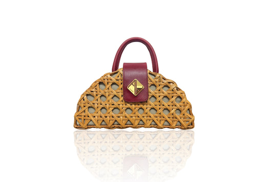 Charlie Halfmoon in Natural with Red Leather