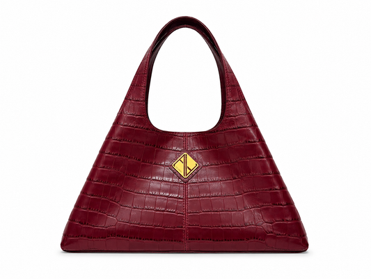 Sando Medium Tote (Red Croco)