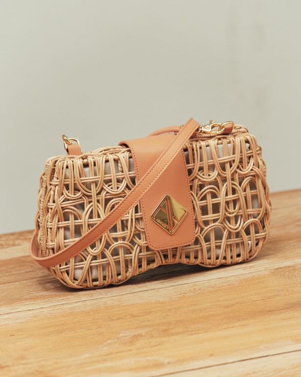 Chloe Bean (Natural with Tan Leather) PREORDER