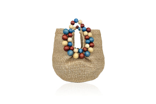 Cueba Beads (Rust, Blue, Natural)