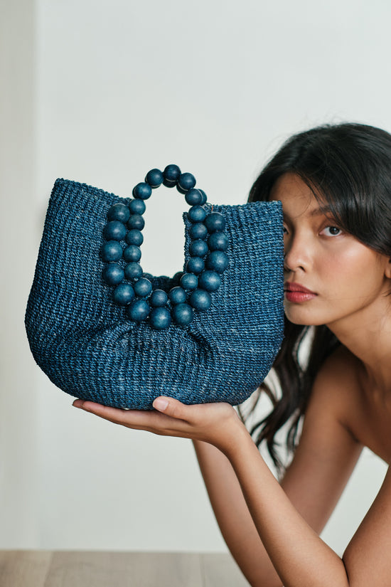 aranáz Cueba Beads (Solid Navy)
