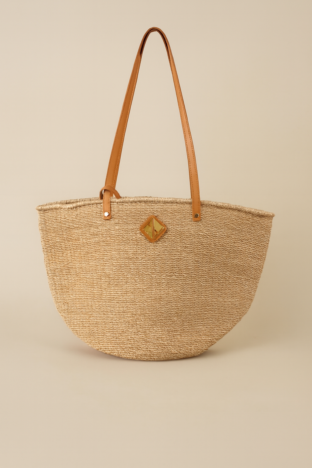 Carrie City Natural with Tan Leather