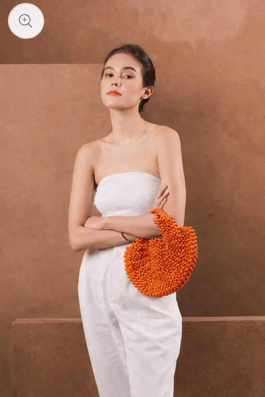 Lagrima Medium in Coral