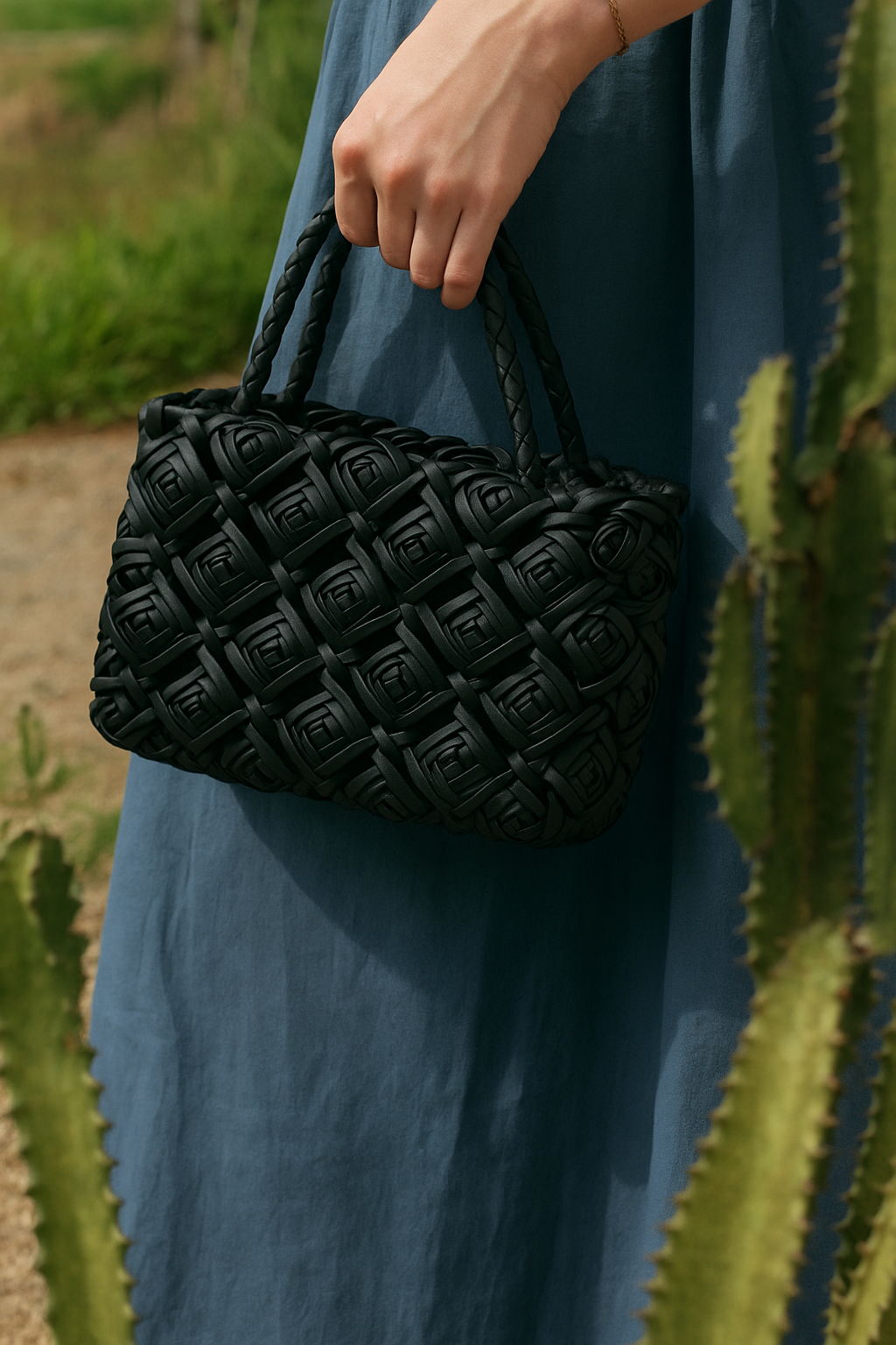 Diamond Handbag (Black)