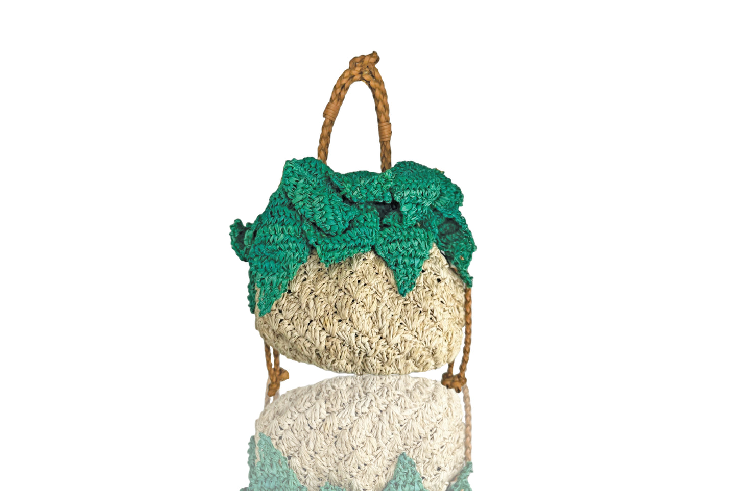 Pina Drawstring Green/Natural