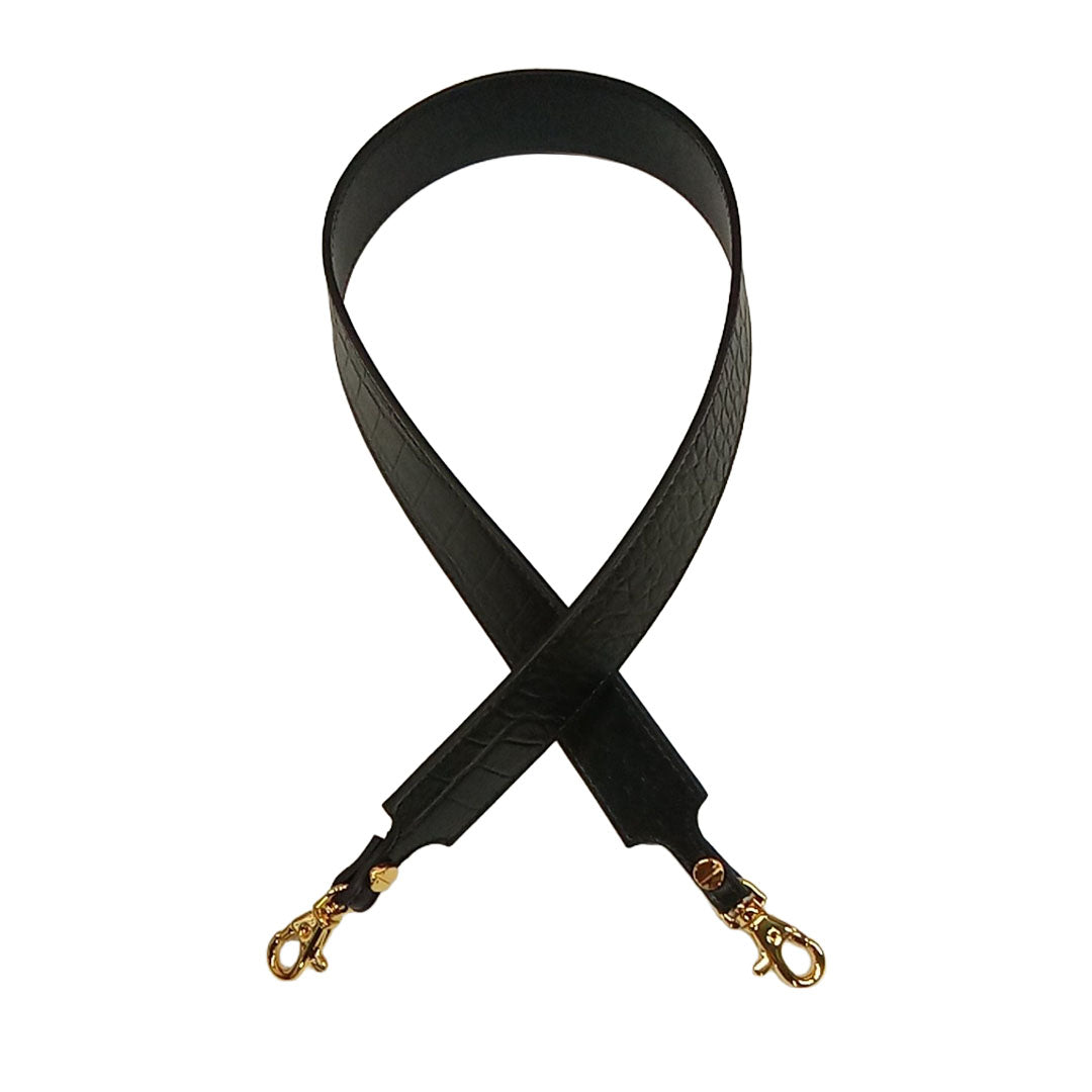 Pop Strap 1.25 (All Black Crocs)