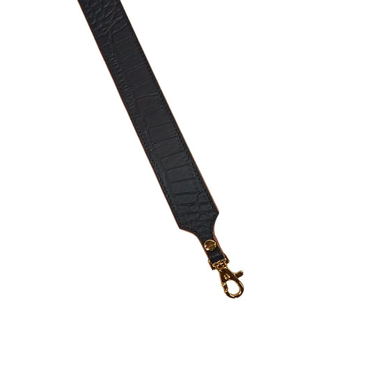 Pop Strap 1.25 (Navy Crocs/Tan)