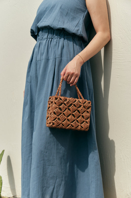 Diamond Handbag (Tan)