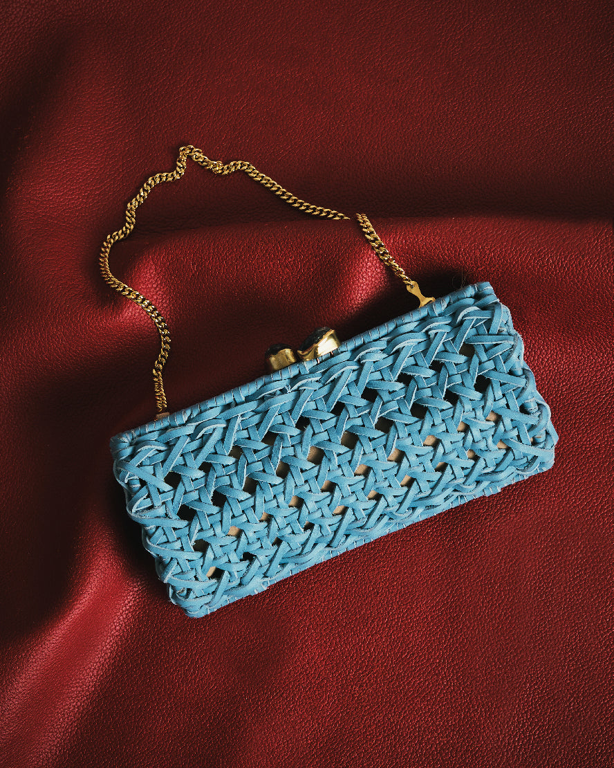 Nicola Clutch (Light Blue)