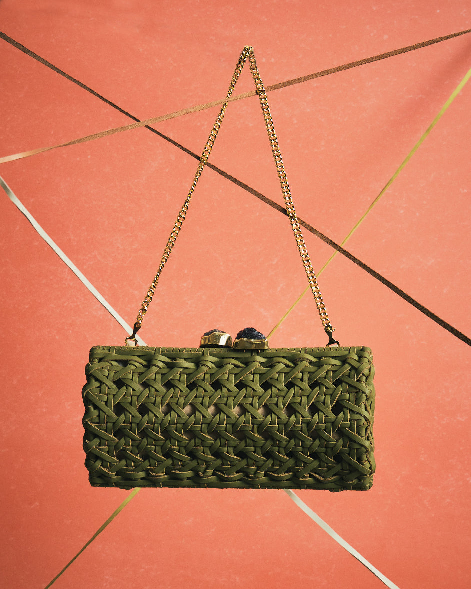 Nicola Clutch (Olive)