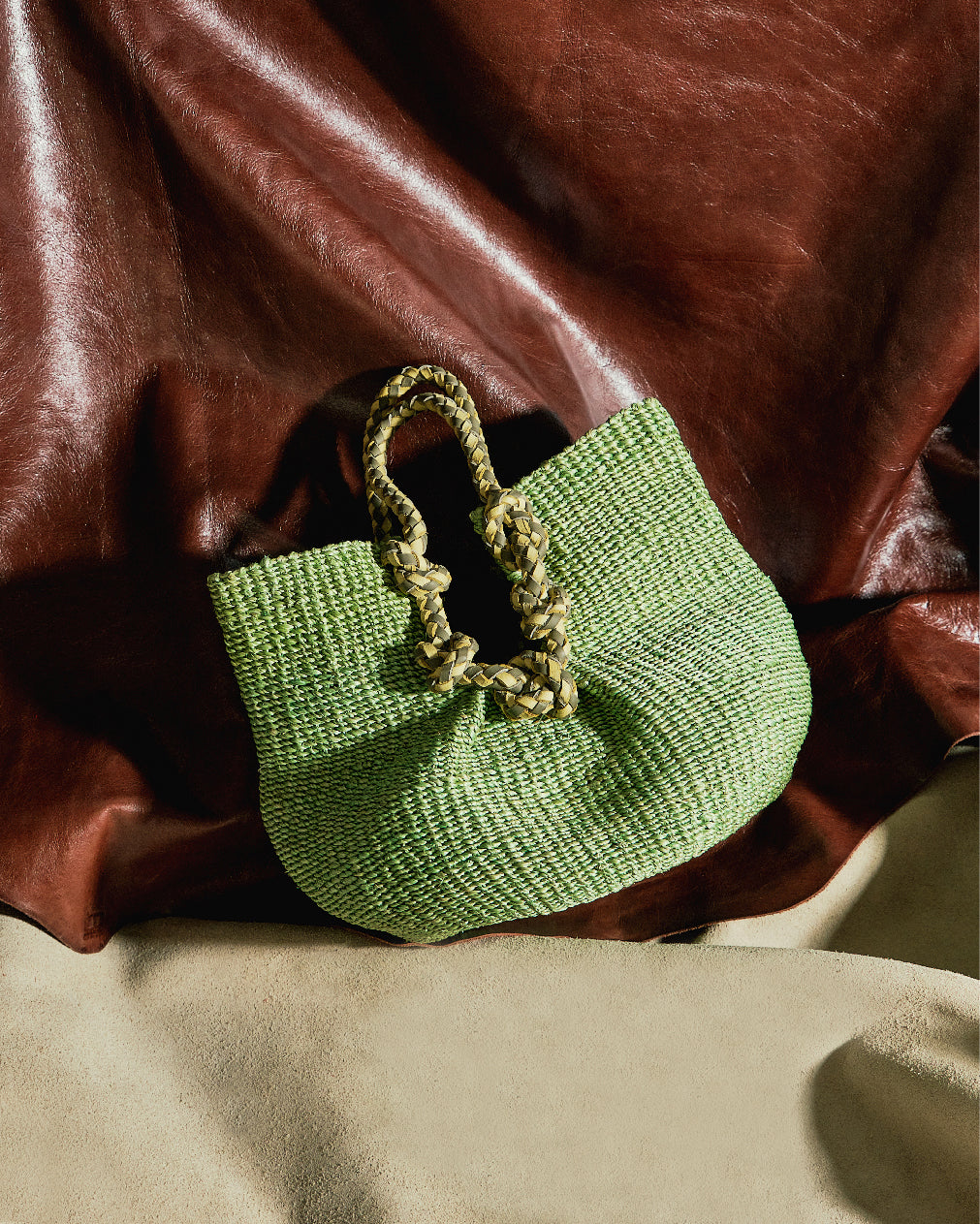 Cueba Knot Leather (Olive)