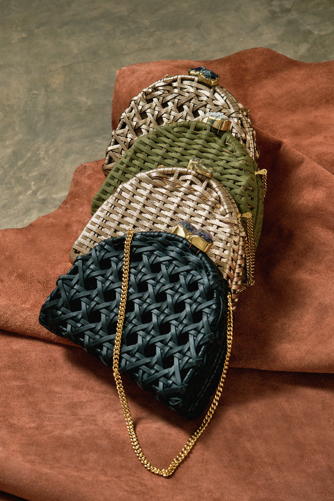 Tina Clutch (Olive)