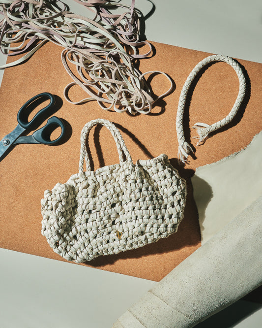 Sandy Mini Tote (Cream)