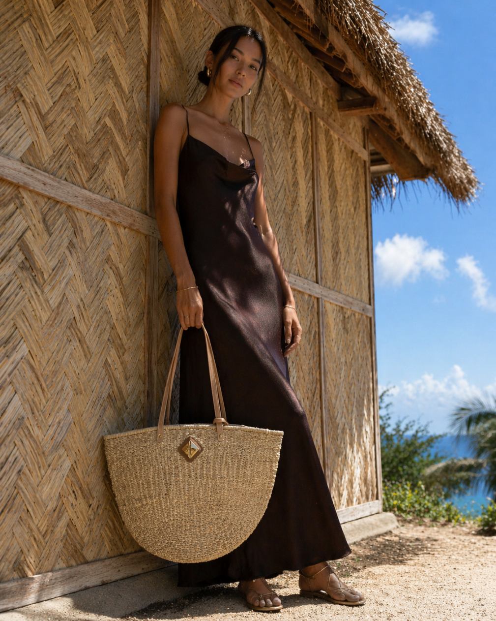 Carrie City (Natural with Nude Leather)