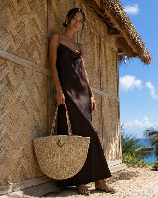 Carrie City (Natural with Nude Leather)