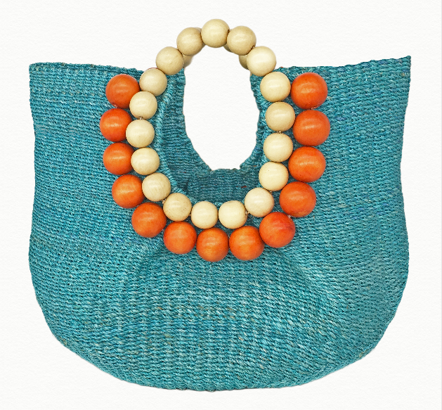 Cueba Beads (Teal/Tan/Natural)