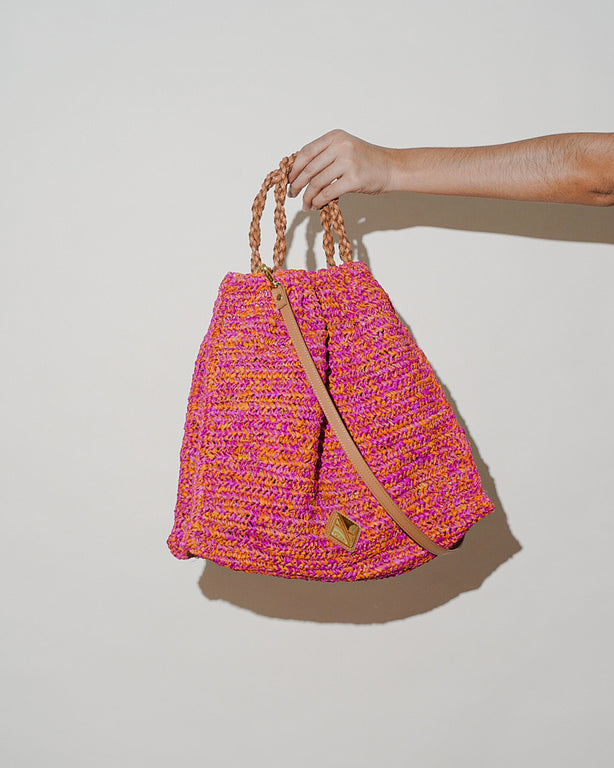 The Tess Tote in Pink