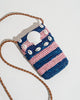 Kai Cellphone Sling in Blue & Pink