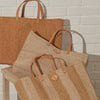 Celine Tote (Natural with Tan Leather)