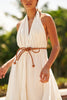Maria Halter Cover-up Dress in White