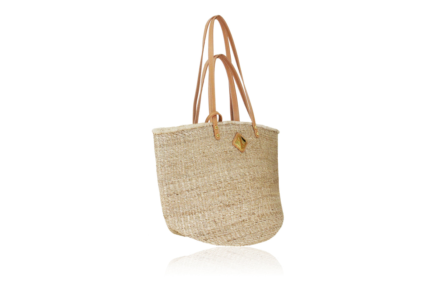 Carrie City Natural with Tan handles (Two Handled) PREORDER