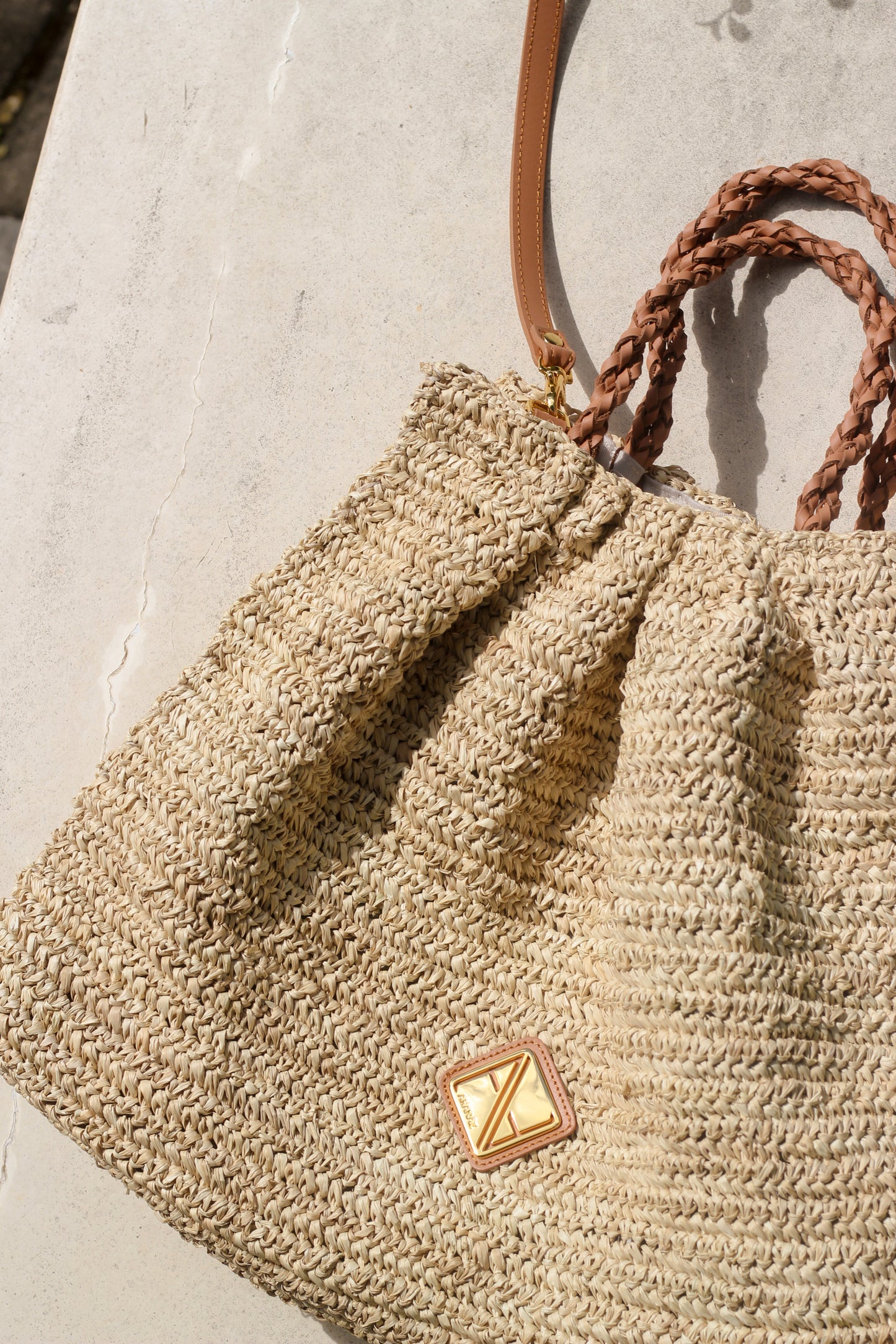 The Tess Tote in Natural